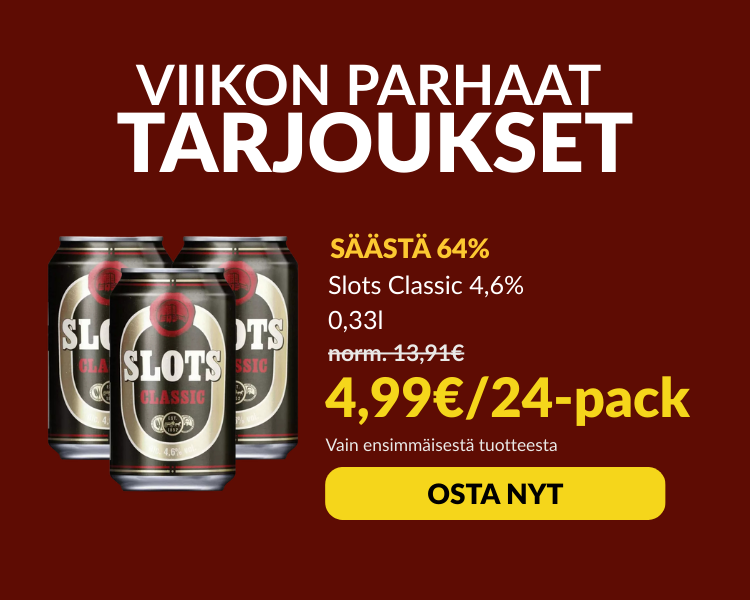Slots Classic 4,6% 24x0,33l ds.